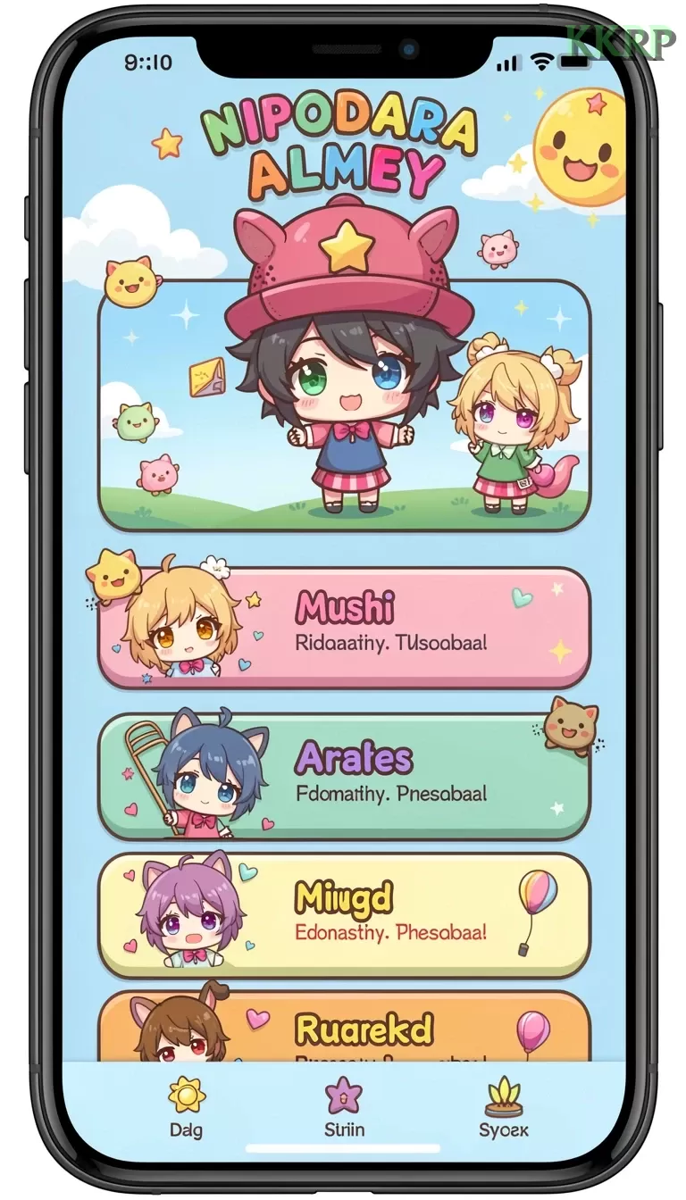 Cuplikan layar HT9 — aktivitas